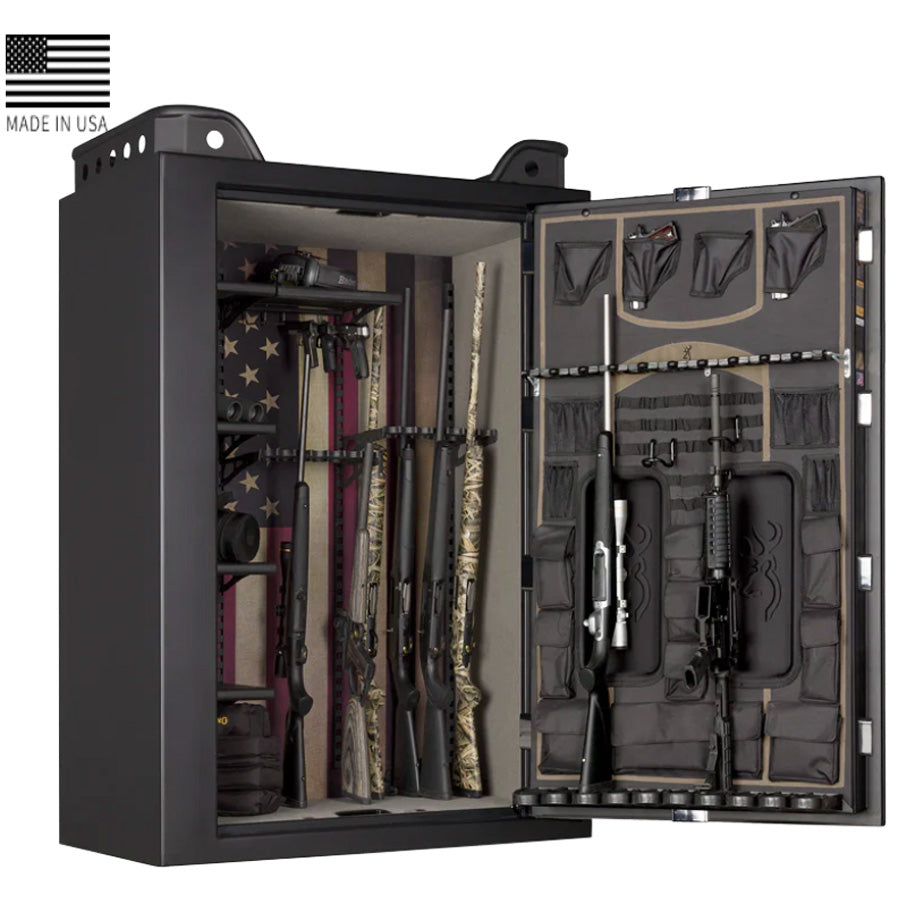 Browning Safes ARMORED U.S.-33 in Satin Black, Interior.