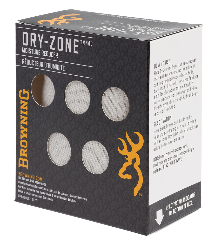 Browning Safes Dry Zone Desiccant.