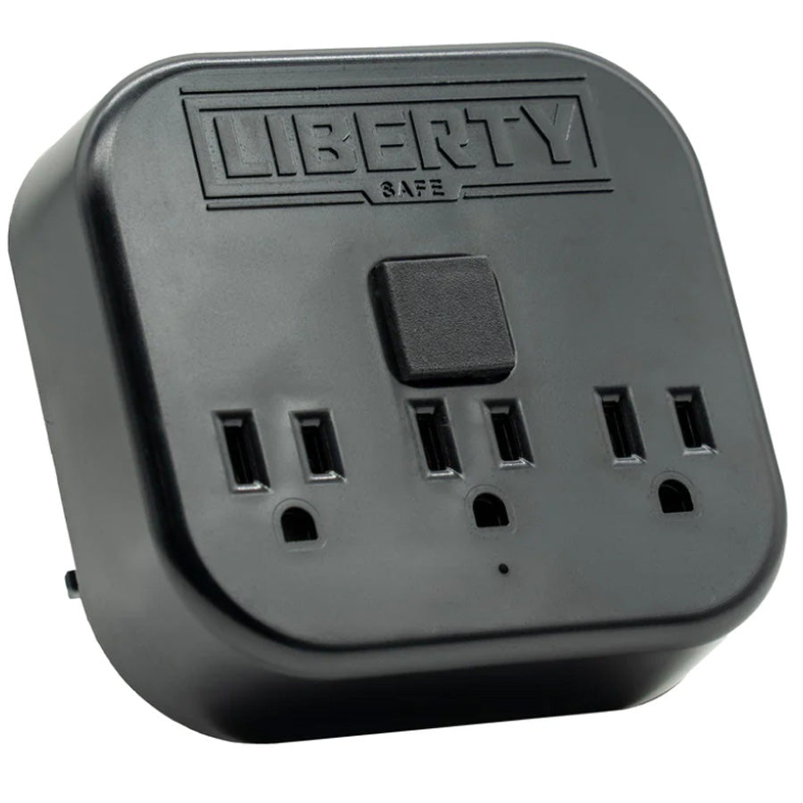 Gun Safe Electrical Outlet Kit, front view-2.