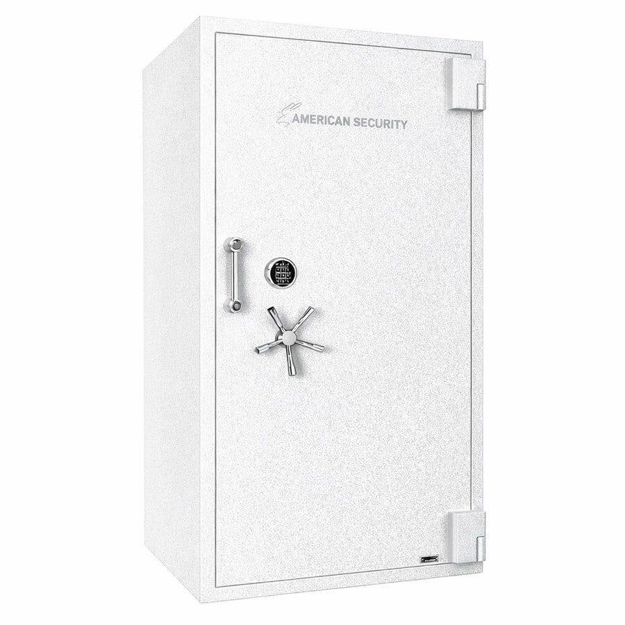 AMSEC RF703620X6 gun safe in textured charcoal white