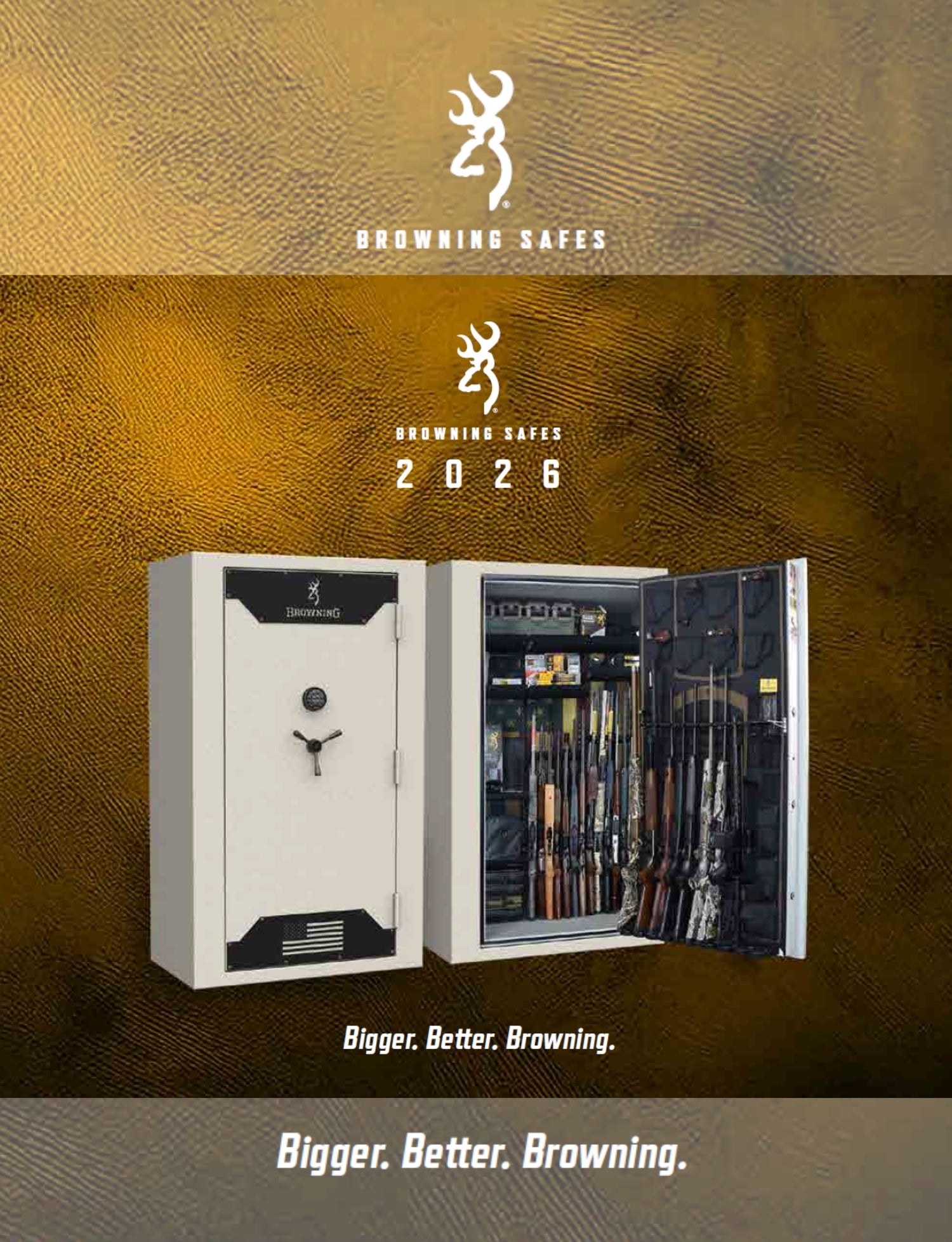 Browning Safes 2026 full catalog PDF with gun safe models, features, and specifications