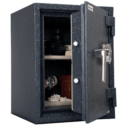 AMSEC-American Security-UL1812 in Textured Charcoal Gray, interior.