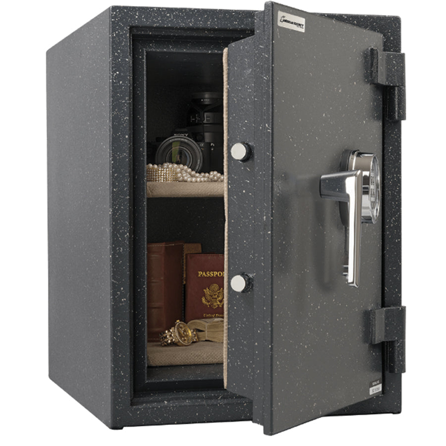 AMSEC-American Security-UL1812X in Textured Charcoal Gray, interior.