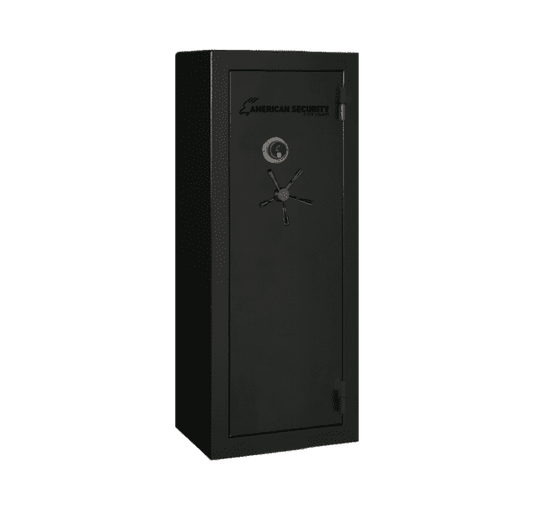 AMSEC BFII6024 gun safe exterior with 120-minute fire rating and UL RSC Level II security