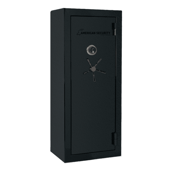 AMSEC BFII6024 gun safe exterior with 120-minute fire rating and UL RSC Level II security