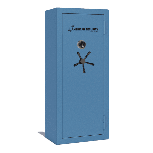 AMSEC BFII6024 gun safe exterior with 120-minute fire rating and UL RSC Level II security