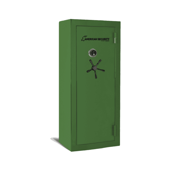 AMSEC BFII6024 gun safe exterior with 120-minute fire rating and UL RSC Level II security