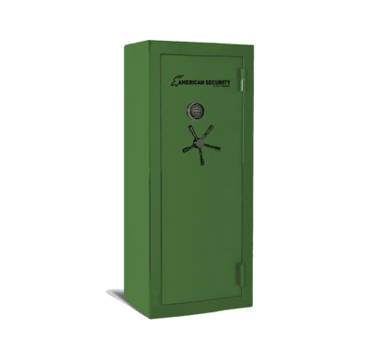 AMSEC BFII6024 gun safe exterior with 120-minute fire rating and UL RSC Level II security