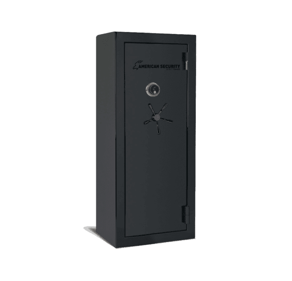 AMSEC BFII6024 gun safe exterior with 120-minute fire rating and UL RSC Level II security