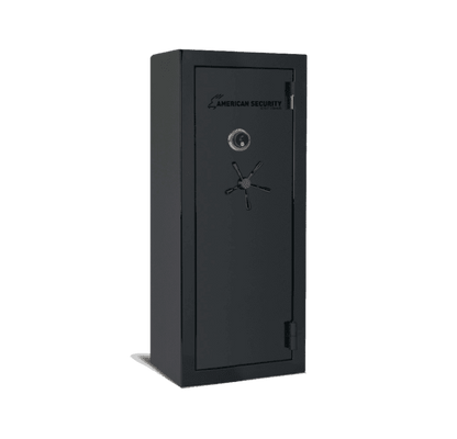 AMSEC BFII6024 gun safe exterior with 120-minute fire rating and UL RSC Level II security