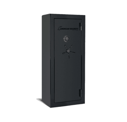 AMSEC BFII6024 gun safe exterior with 120-minute fire rating and UL RSC Level II security