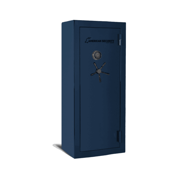 AMSEC BFII6024 gun safe exterior with 120-minute fire rating and UL RSC Level II security