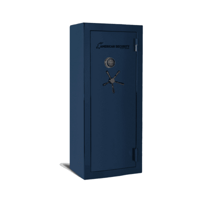 AMSEC BFII6024 gun safe exterior with 120-minute fire rating and UL RSC Level II security