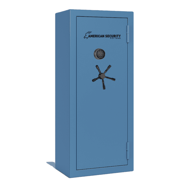 AMSEC BFII6024 gun safe exterior with 120-minute fire rating and UL RSC Level II security
