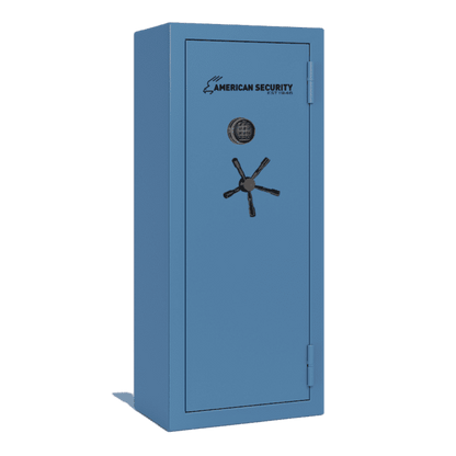 AMSEC BFII6024 gun safe exterior with 120-minute fire rating and UL RSC Level II security