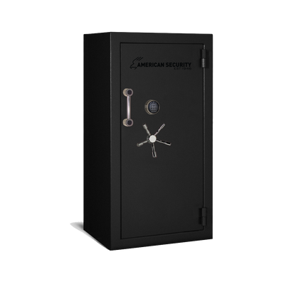 AMSEC BFII6030 gun safe exterior with 120-minute fire rating and UL RSC Level II security