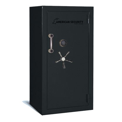 AMSEC BFII6030 gun safe exterior with 120-minute fire rating and UL RSC Level II security