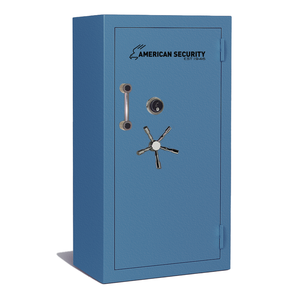 AMSEC BFII6030 gun safe exterior with 120-minute fire rating and UL RSC Level II security