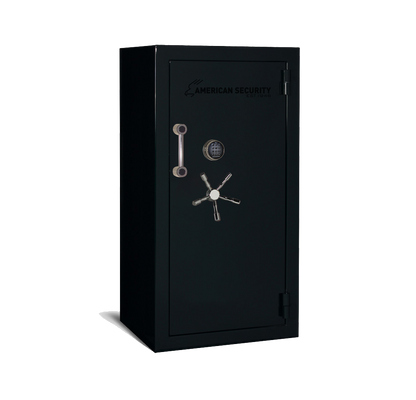 AMSEC BFII6030 gun safe exterior with 120-minute fire rating and UL RSC Level II security