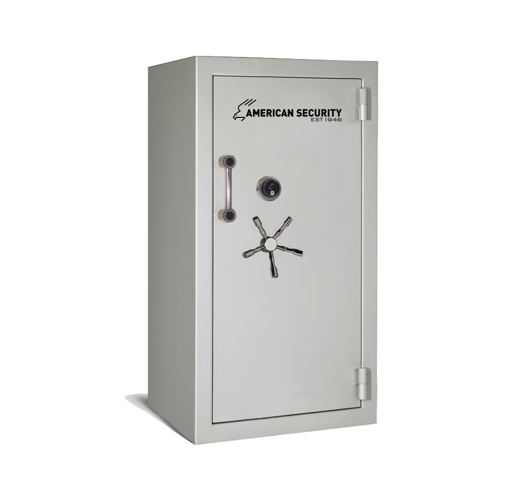 AMSEC BFII6030 gun safe exterior with 120-minute fire rating and UL RSC Level II security