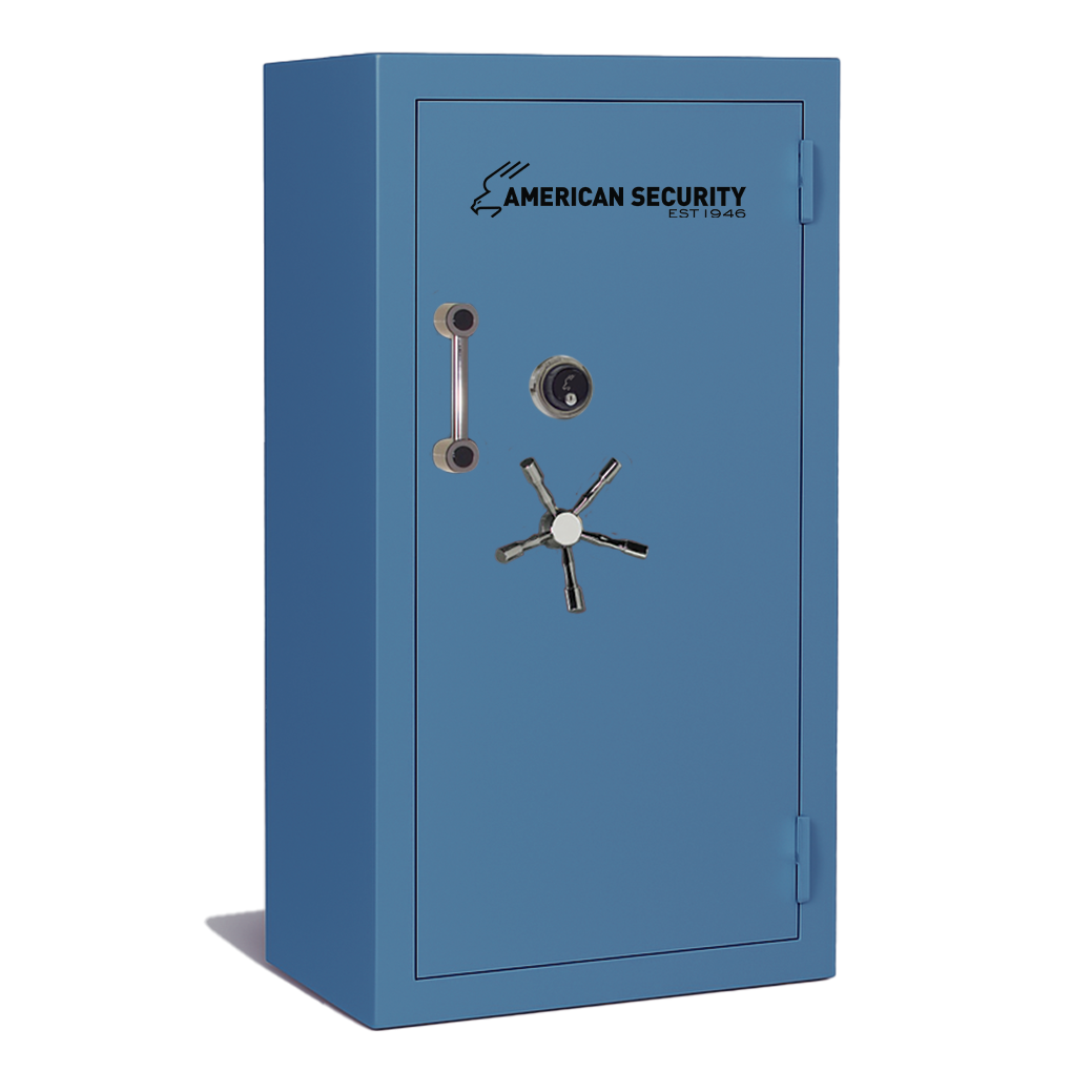 AMSEC BFII6030 gun safe exterior with 120-minute fire rating and UL RSC Level II security