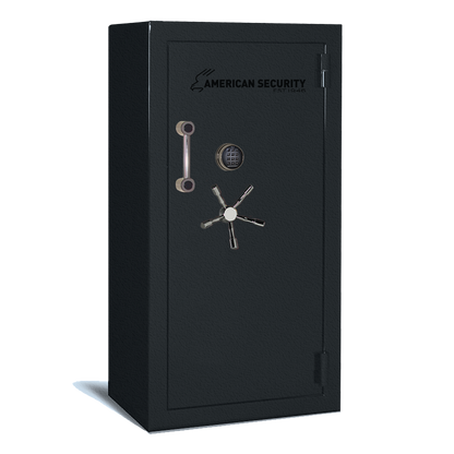 AMSEC BFII6032 gun safe exterior with 120-minute fire rating and UL RSC Level II security