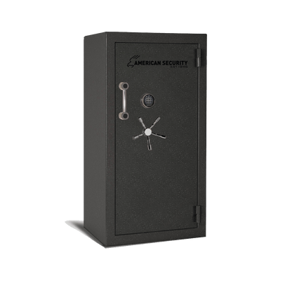 AMSEC BFII6032 gun safe exterior with 120-minute fire rating and UL RSC Level II security