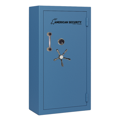 AMSEC BFII6032 gun safe exterior with 120-minute fire rating and UL RSC Level II security