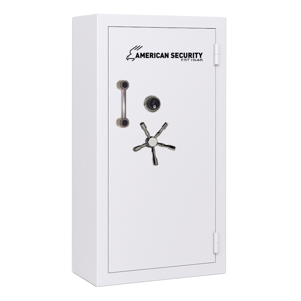 AMSEC BFII6032 gun safe exterior with 120-minute fire rating and UL RSC Level II security