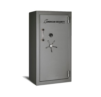 AMSEC BFII6032 gun safe exterior with 120-minute fire rating and UL RSC Level II security