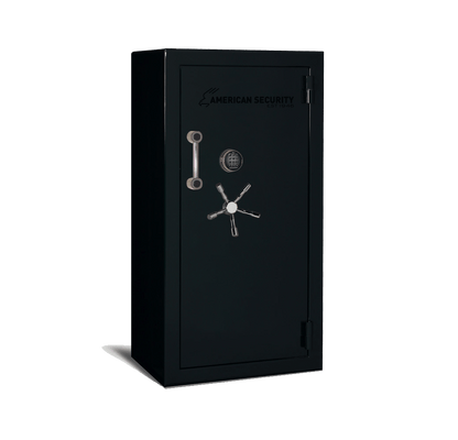 AMSEC BFII6032 gun safe exterior with 120-minute fire rating and UL RSC Level II security