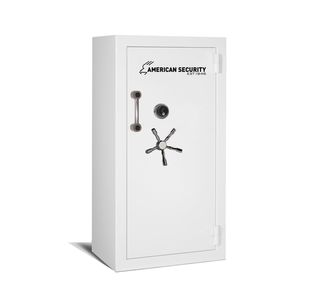AMSEC BFII6032 gun safe exterior with 120-minute fire rating and UL RSC Level II security