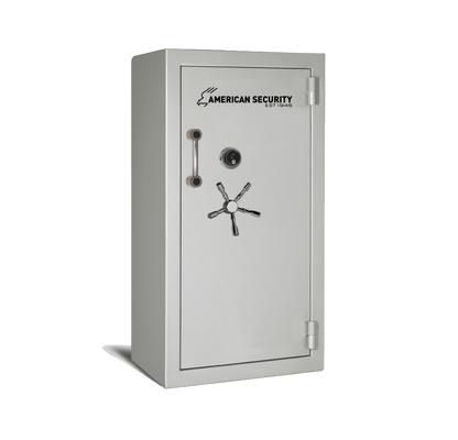 AMSEC BFII6032 gun safe exterior with 120-minute fire rating and UL RSC Level II security