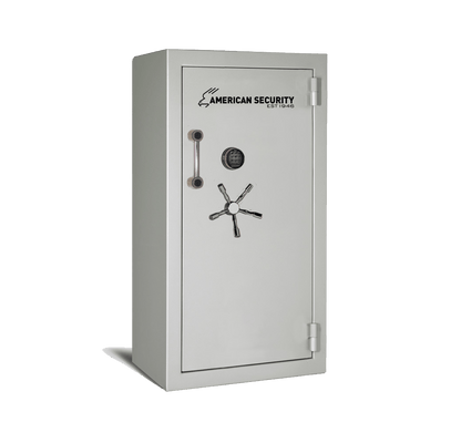 AMSEC BFII6032 gun safe exterior with 120-minute fire rating and UL RSC Level II security