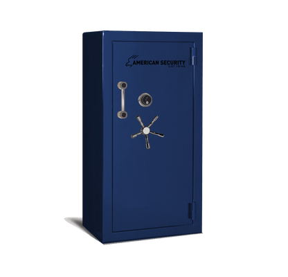 AMSEC BFII6032 gun safe exterior with 120-minute fire rating and UL RSC Level II security