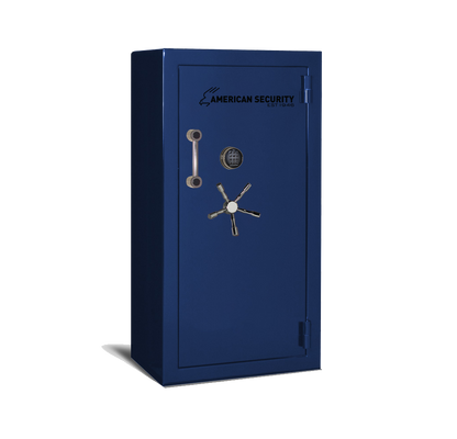 AMSEC BFII6032 gun safe exterior with 120-minute fire rating and UL RSC Level II security
