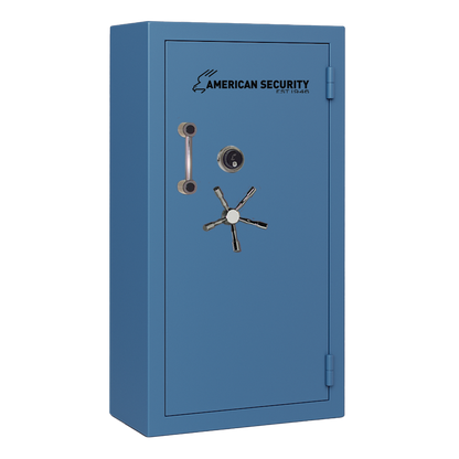 AMSEC BFII6032 gun safe exterior with 120-minute fire rating and UL RSC Level II security