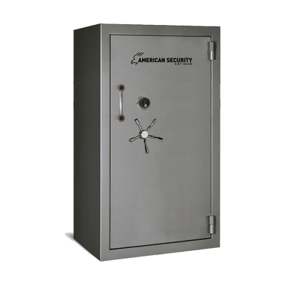 AMSEC BFII6636 gun safe exterior with 120-minute fire rating and UL RSC Level II security