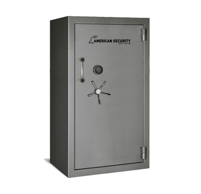 AMSEC BFII6636 gun safe exterior with 120-minute fire rating and UL RSC Level II security