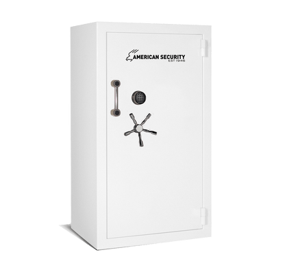 AMSEC BFII6636 gun safe exterior with 120-minute fire rating and UL RSC Level II security