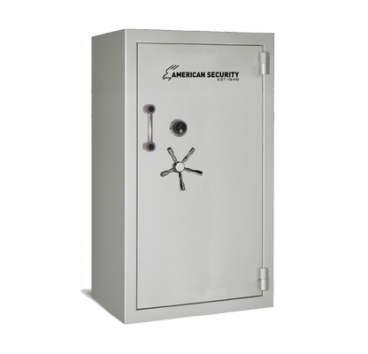 AMSEC BFII6636 gun safe exterior with 120-minute fire rating and UL RSC Level II security