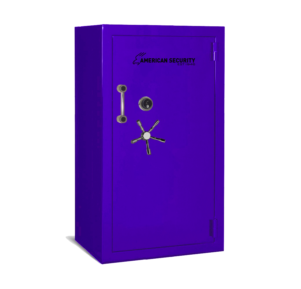 AMSEC BFII6636 gun safe exterior with 120-minute fire rating and UL RSC Level II security