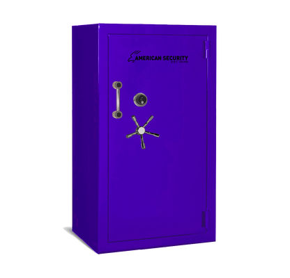 AMSEC BFII6636 gun safe exterior with 120-minute fire rating and UL RSC Level II security