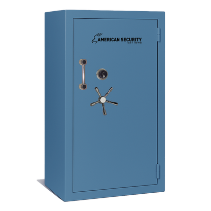 AMSEC BFII6636 gun safe exterior with 120-minute fire rating and UL RSC Level II security