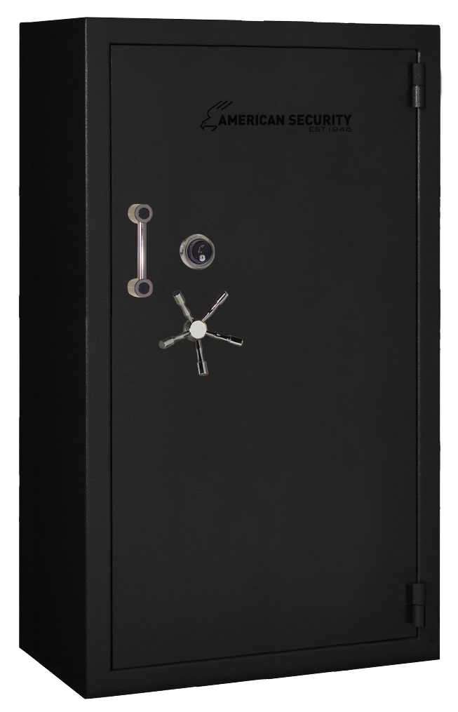 AMSEC BFII7240 gun safe exterior with 120-minute fire rating and UL RSC Level II security