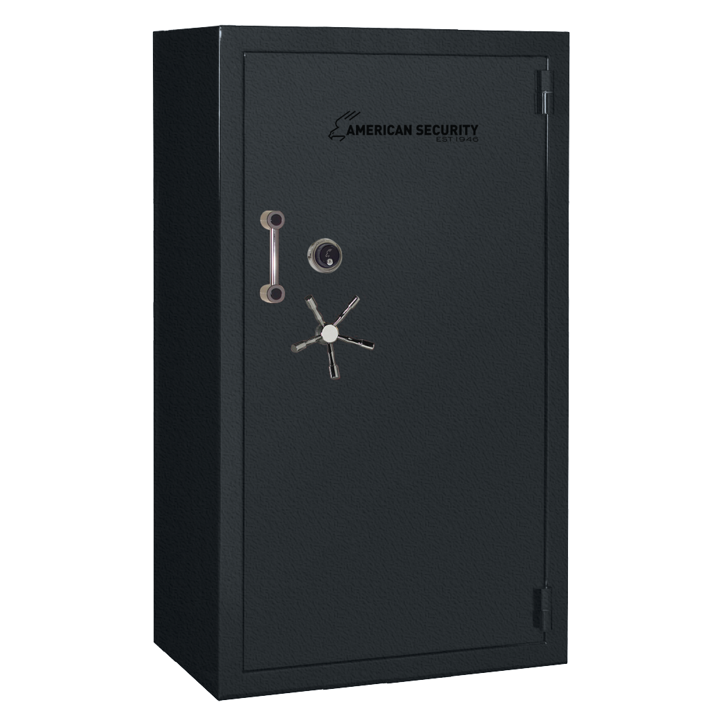 AMSEC BFII7240 gun safe exterior with 120-minute fire rating and UL RSC Level II security