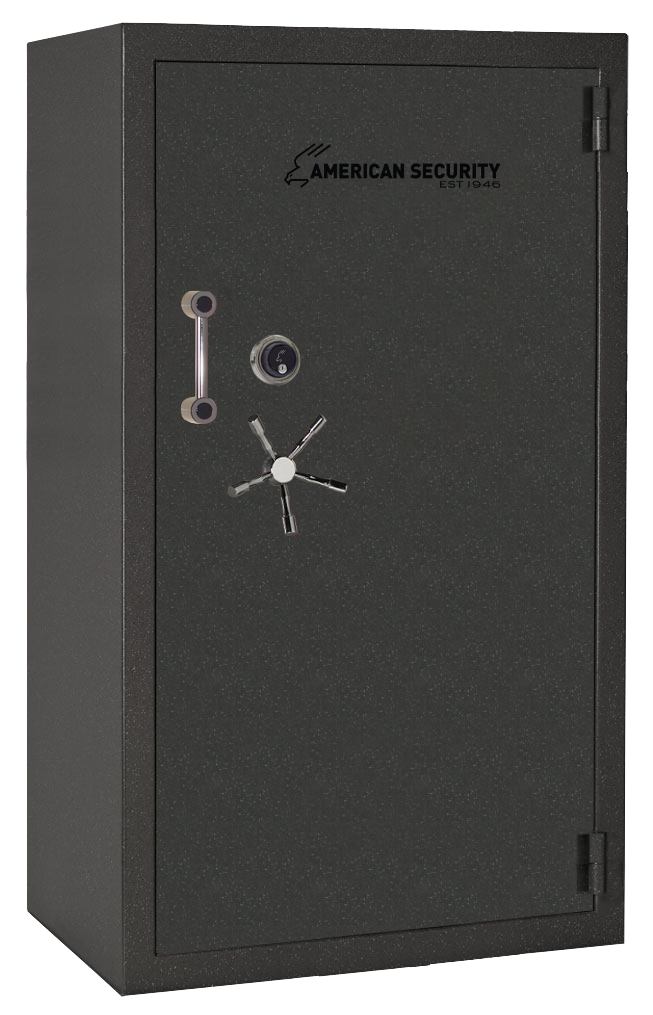 AMSEC BFII7240 gun safe exterior with 120-minute fire rating and UL RSC Level II security