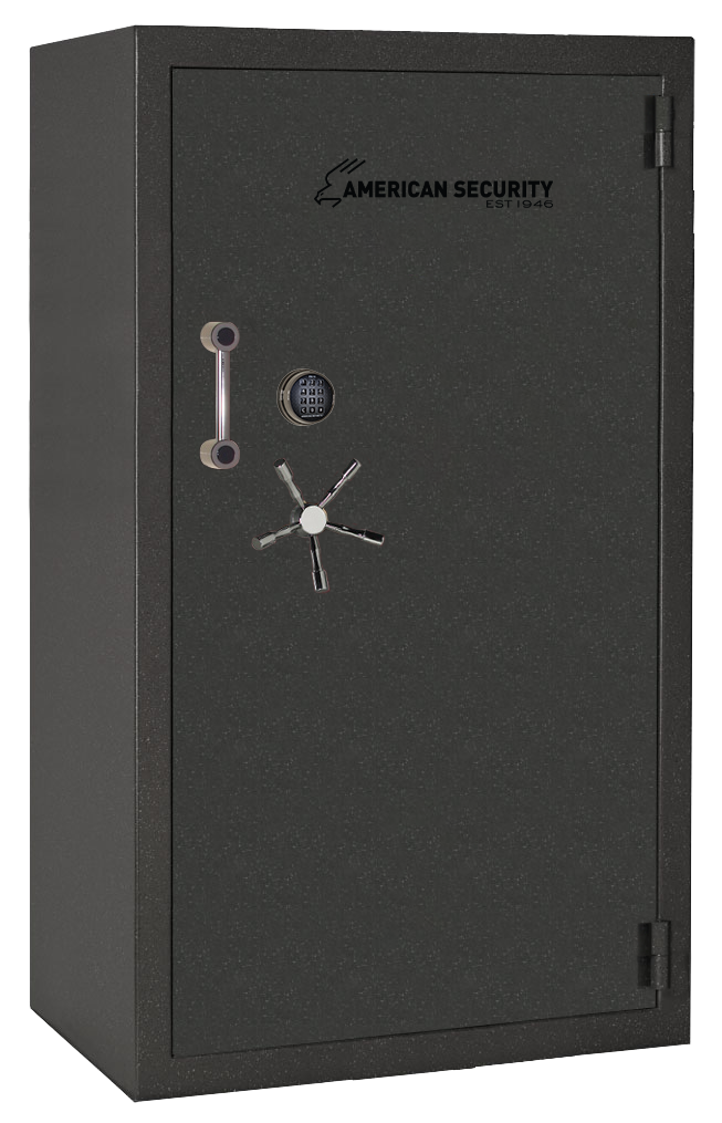 AMSEC BFII7240 gun safe exterior with 120-minute fire rating and UL RSC Level II security