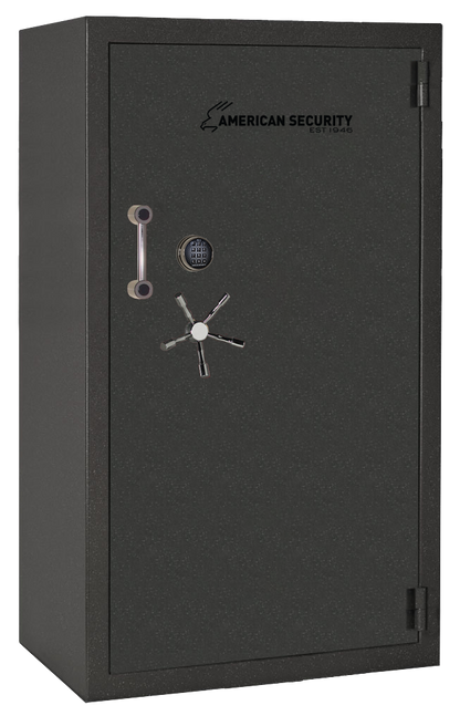 AMSEC BFII7240 gun safe exterior with 120-minute fire rating and UL RSC Level II security