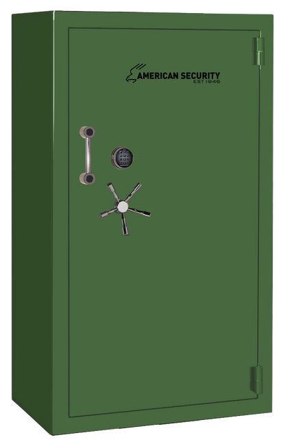 AMSEC BFII7240 gun safe exterior with 120-minute fire rating and UL RSC Level II security